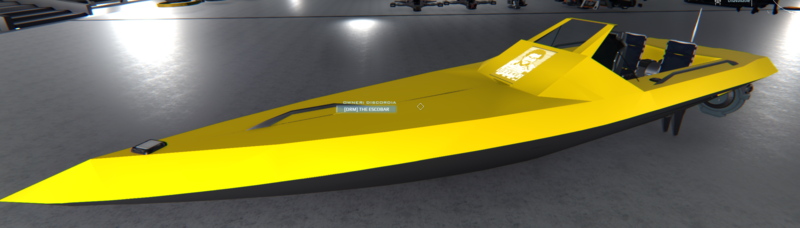 The Escobar / Speedboat by Hagbard & Singularity